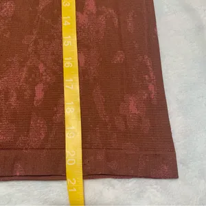 Lululemon size 4 swiftly tech Brown Long Sleeve Women's Top waist length thumbnail 7