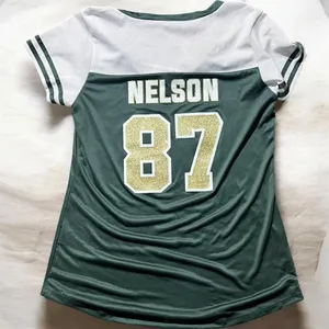 Small Green Bay Packers lace up jersey used like new condition #348 thumbnail 2