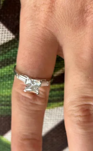 Ring band 925 sterling silver size 8.25 lot d91 thumbnail 1