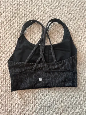Lululemon Size 2 Energy Athletic Bra Long Line Medium Support Wild Thing Camo thumbnail 5