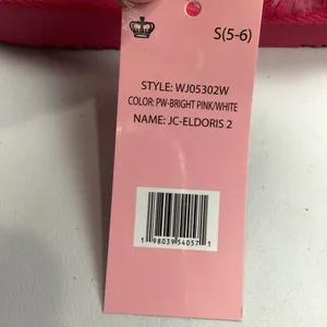 Juicy Couture Eldoris 2 Faux Fur Open Toe Slip On Slippers Small NEW! thumbnail 3