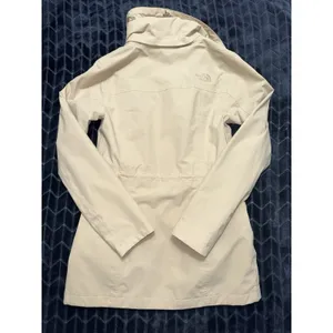 The North Face HyVent Waterproof Rain Trench Belted Jacket Womens Size Xsmall thumbnail 11