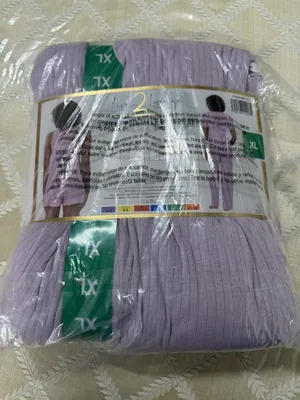 Live 2 Lounge 4-Piece Pointelle Knit Lounge Set V-Neck Button Pink Size XL thumbnail 7