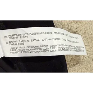 Zara Women’s Black Velvet High Waisted Pants With Ankle Zippers Large thumbnail 7