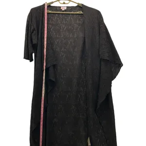 LulaRoe‎ Goth Lace Cardigan Black Small thumbnail 10