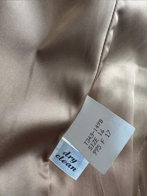 Pendleton VINTAGE Sz 16 Camel Wool Blazer Coat Jacket thumbnail 5