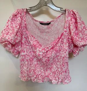 SheIn Floral crop top thumbnail 1