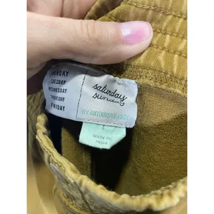 Saturday Sunday Anthropologie Theo Utility Jogger Women L Yellow Mustard Casual thumbnail 6