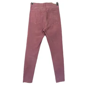 Rag & Bone Nina High-Rise Ankle Skinny Corduroy Button‎ Fly Jeans Size 27 Mauve thumbnail 11