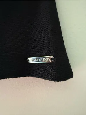 NWT Savage X Fenty Black A Line Mini Skirt Size S thumbnail 4