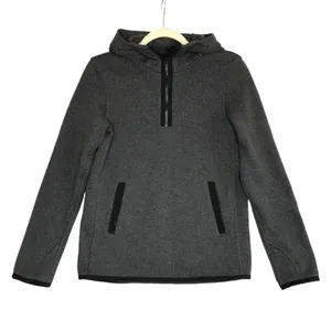LULULEMON It’s Fleecing Cold Hooded Sweater-Pullover Sz 4 Gray Cozy Athletic EUC thumbnail 3
