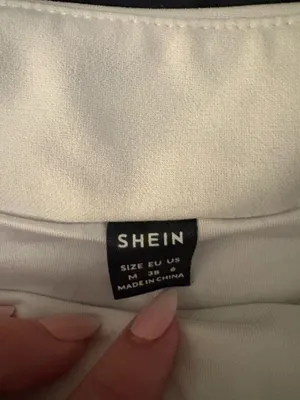 White Shein Mini Skirt thumbnail 5