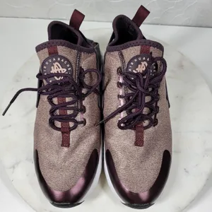 Nike Air Huarache Sneakers Women 8 Port Wine Ultra Running Shoes Activewear thumbnail 11