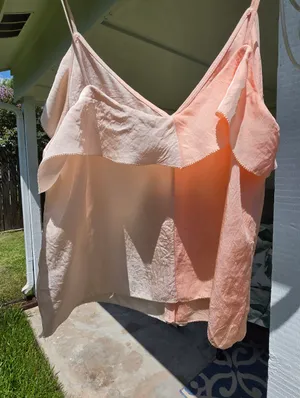 Rag & Bone Posta Cami in Bright Peach Medium thumbnail 5