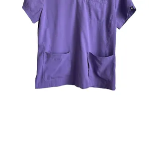 Beyond Scrubs Women Top‎ M Purple Medical Uniform Nurse Workwear Dental Casual thumbnail 6