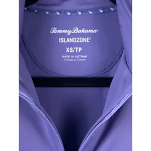 Tommy Bahama IslandZone Golf Tank Top Womens XS Purple 1/4 Zip Sleeveless thumbnail 7