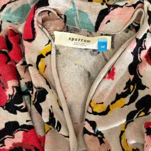 Anthropologie SPARROW Flora Exemplar Long Duster Cardigan‎ Sweater Linen Medium thumbnail 10