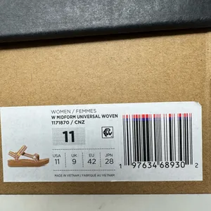 Teva Midform Universal Woven Platform Sandals Size 11 Multi thumbnail 3