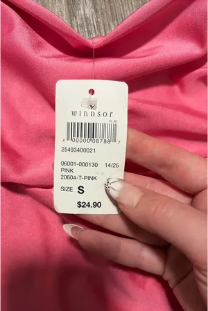 Windsor Pink Tube Top thumbnail 2