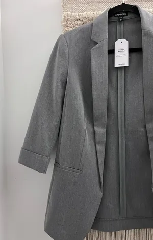 Light Gray Blazer thumbnail 4
