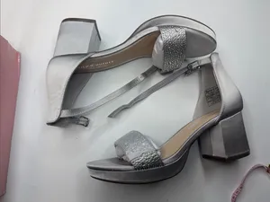 Juicy Couture Women's Nelly Rhinestone Two-Piece Platform Dress Sandals Size 8 thumbnail 3
