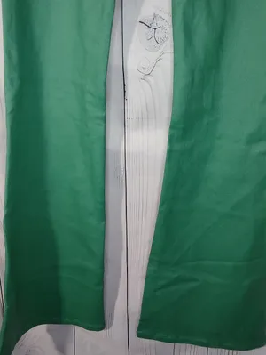 Edikted Luna Green Faux Leather Mid Rise Women's Flare Y2K FashionEdgy Pants thumbnail 7