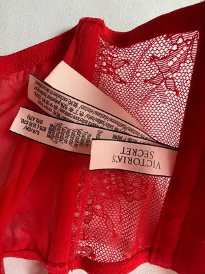 VICTORIA’S SECRET Dream Angels Red Lace Corset Top Size Small EUC thumbnail 3