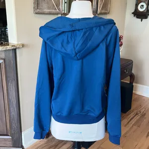 Matching Set Navy Blue Zip Hoodie Skort New thumbnail 9