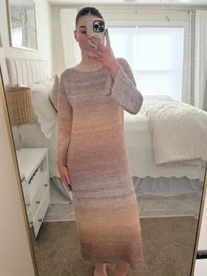 L Space knit long sleeve dress thumbnail 6