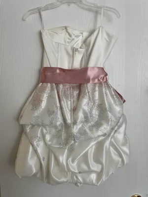 Jessica McClintock Strapless Mini Dress thumbnail 2
