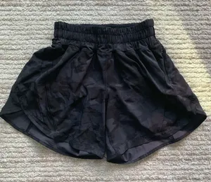 Lululemon Track That Shorts 5” Black Camo thumbnail 1