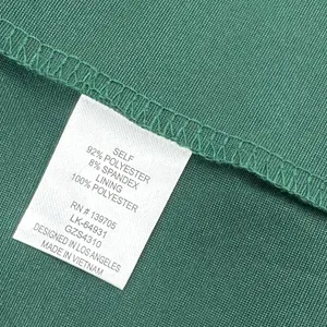 Emerald Sundae Dress One Shoulder Juniors L Green Satin Stretch Party NEW READ thumbnail 8