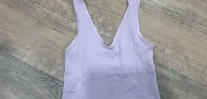 NIKIBIKI purple tank top thumbnail 1