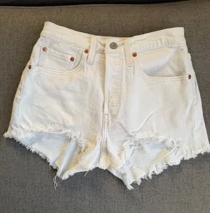 White Levi’s Shorts 501 Denim thumbnail 1