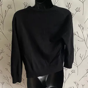 Cynthia Rowley Black Button-Up Sweater thumbnail 2