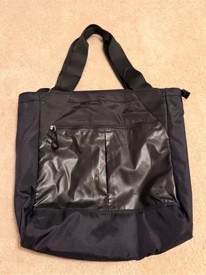 Adidas Black Gym Tote Bag thumbnail 1
