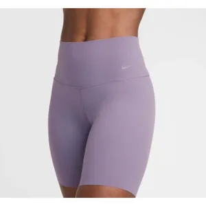 Nike Zenvy High Waisted Biker Shorts XS Purple NWT‎ Dri-FIT Yoga Activewear thumbnail 2