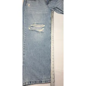 Aeropostale Low Rise Baggy Distressed Light Wash Jeans 18R Y2K Skater Jeans thumbnail 4