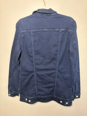 Lularoe Jean Jacket Dark Wash Denim Size medium thumbnail 2