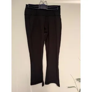 Lululemon Groove‎ Pant Crop Black Flare Leggings LW6989S Size 6 Mens Womens thumbnail 3