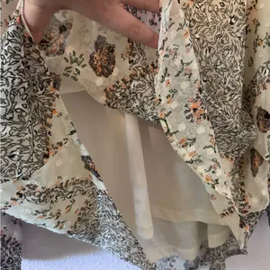 Sweet Magnolia Bubble Long Sleeve Floral Print Blouse thumbnail 3