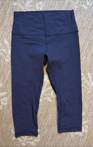 Lululemon blue  High-Waist Active Capri Leggings thumbnail 1