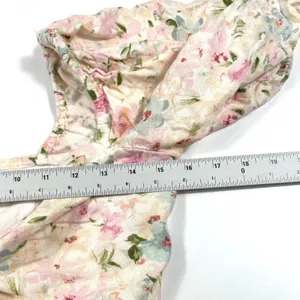 Abercrombie & Fitch Floral Linen Tie-Front Crop Top‎ Small EUC Festival Boho thumbnail 10