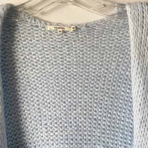 Revolve Tularosa Payson Open Front‎ Cardigan Duster in Blue Skies XS thumbnail 6