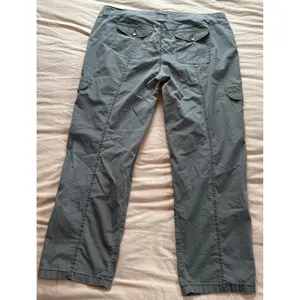 Great Northwest Indigo Womens Gray Cargo Pants Size 18W Roll Tab Utility Pants thumbnail 5