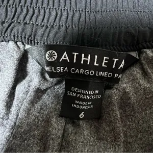 Athleta Chelsea Cargo Lined Jogger Pant in Black thumbnail 12