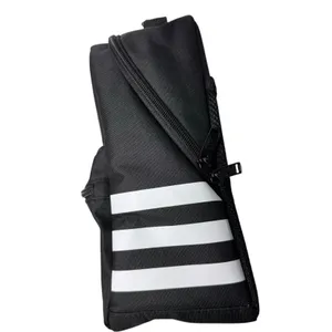 Adidas Black & White Multi-Use Three Stripe Santiago 3 Lunch Bag NWT thumbnail 2