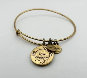 Alex and Ani Love Light Affection Joy 2016 Rafaelian Expandable Bangle Bracelet thumbnail 3