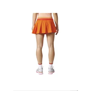adidas Stella McCartney Barricade Tennis Skort Orange Pleated Skirt Small S thumbnail 10