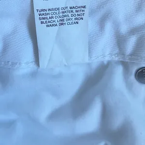 GARAGE Mom Shorts White Denim Cuffed Raw Hem Distressed Size 01‎ thumbnail 4